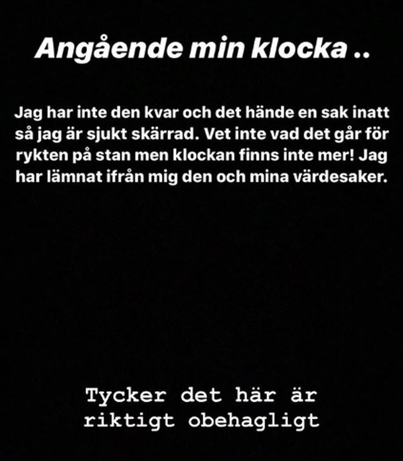 Viktors inlägg var något oklart. Bildkälla: Instagram/viktorfrisks Viktors inlägg var något oklart. Bildkälla: Instagram/viktorfrisks